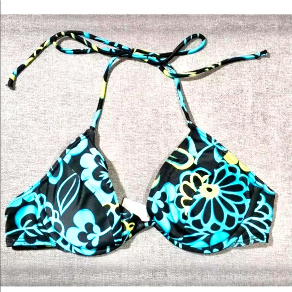 Victoria's Secret Other - 30% OFF Victoria's secret bikini 34A floral blue
